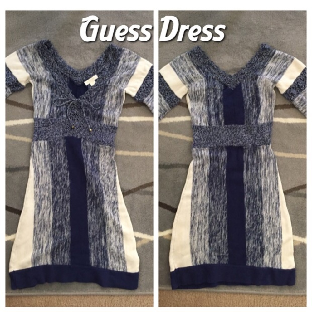 Guess Cotton Knit Dress Size Small